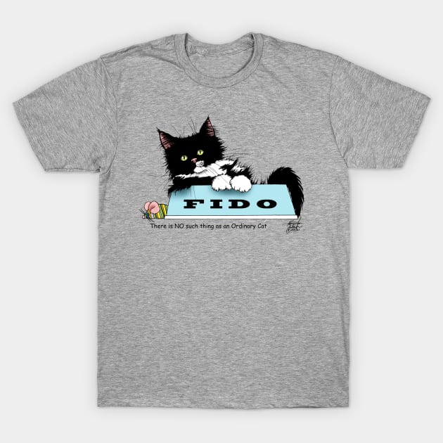 No Ordinary Cat T-Shirt by tigressdragon